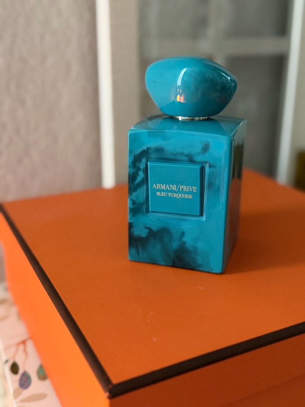 Bleu Turquoise Armani Prive